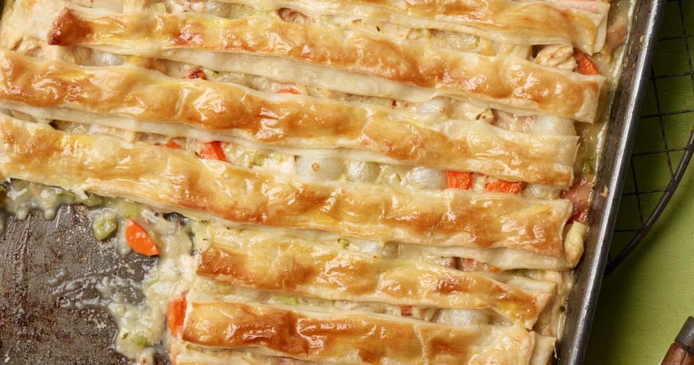 All-Crust Sheet Pan Chicken Pot Pie Recipe