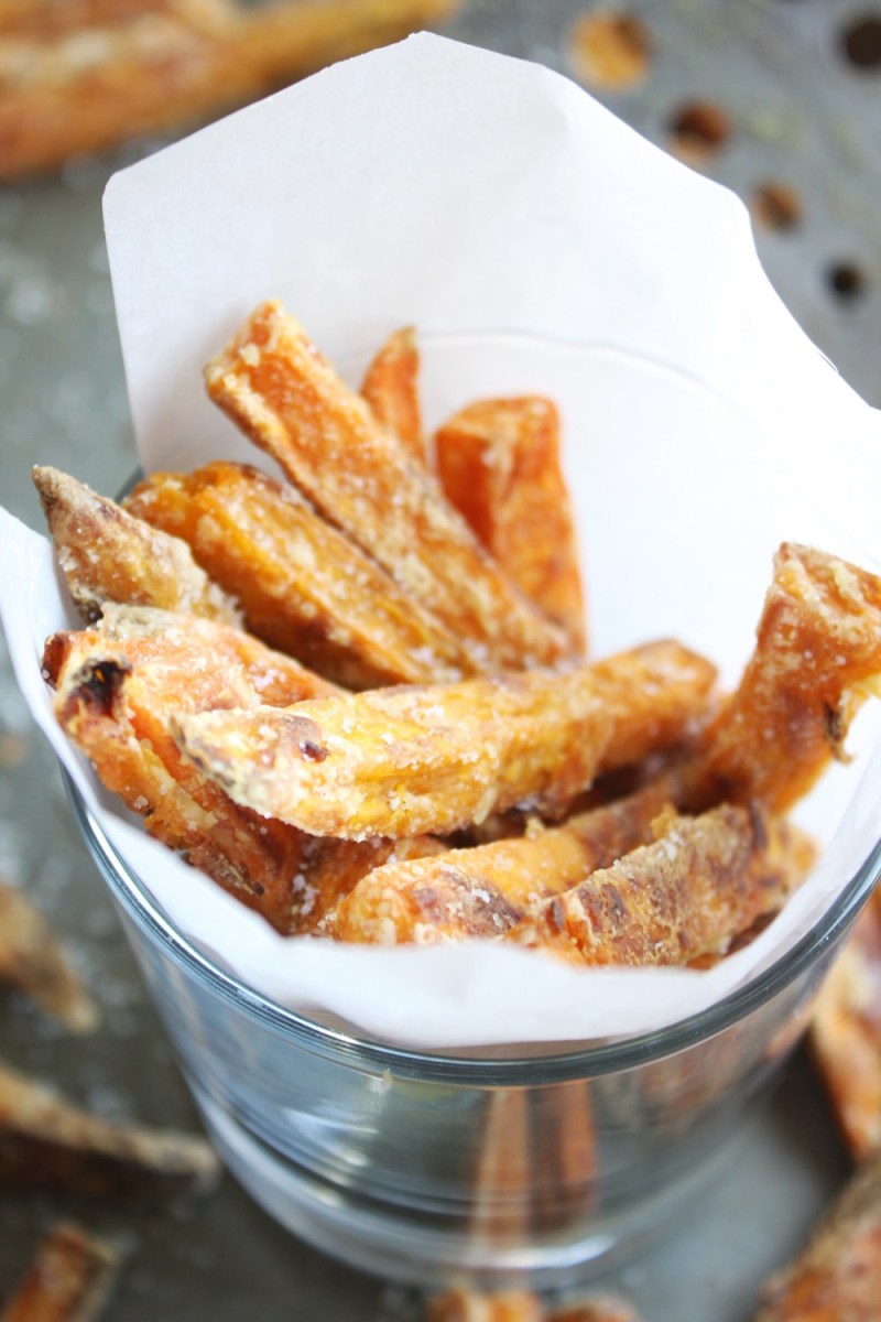 Baked Sweet Potato "Fries" Recipe