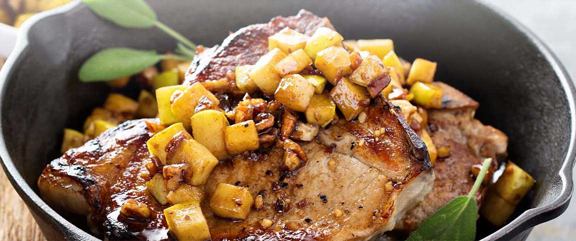 Blackened Stuffed Pork Chops Recipe