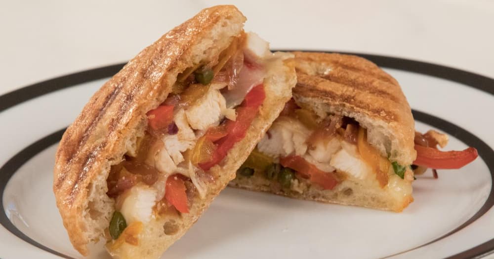 Chicken and Peperonata Panini Recipe