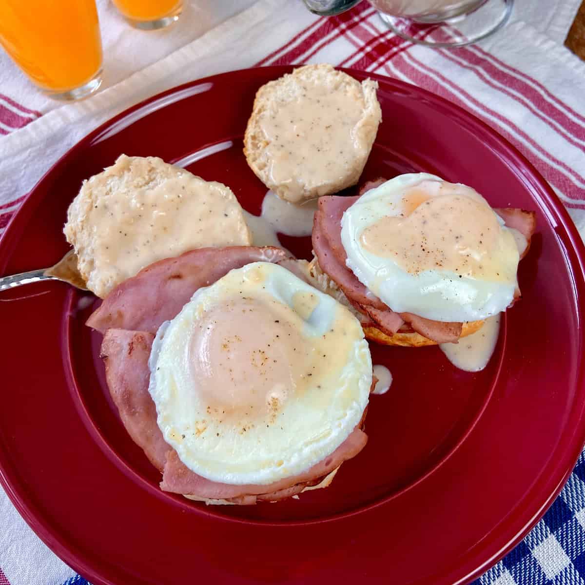 Country Style Eggs Benedict Recipe