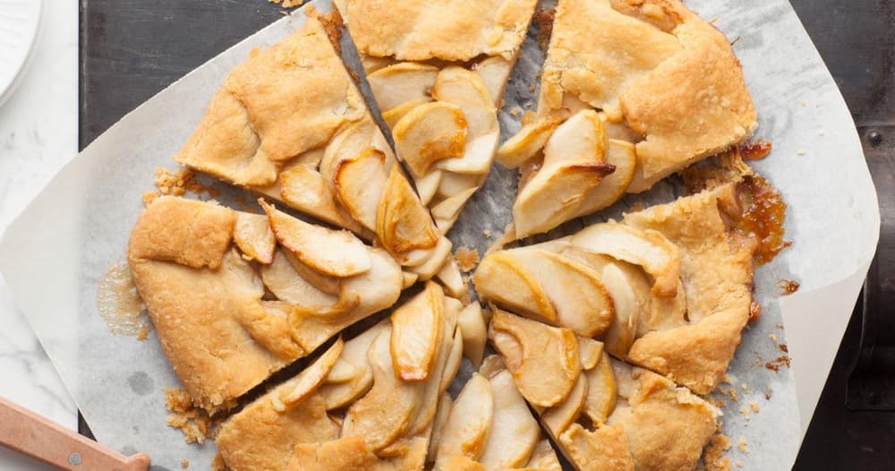 Flat Apple Pie with Perfect Pie Crust Recipe
