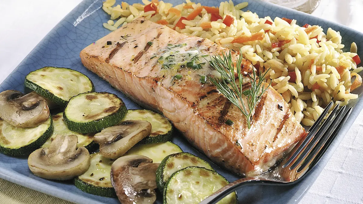 Grilled Salmon with Citrus Butter Recipe