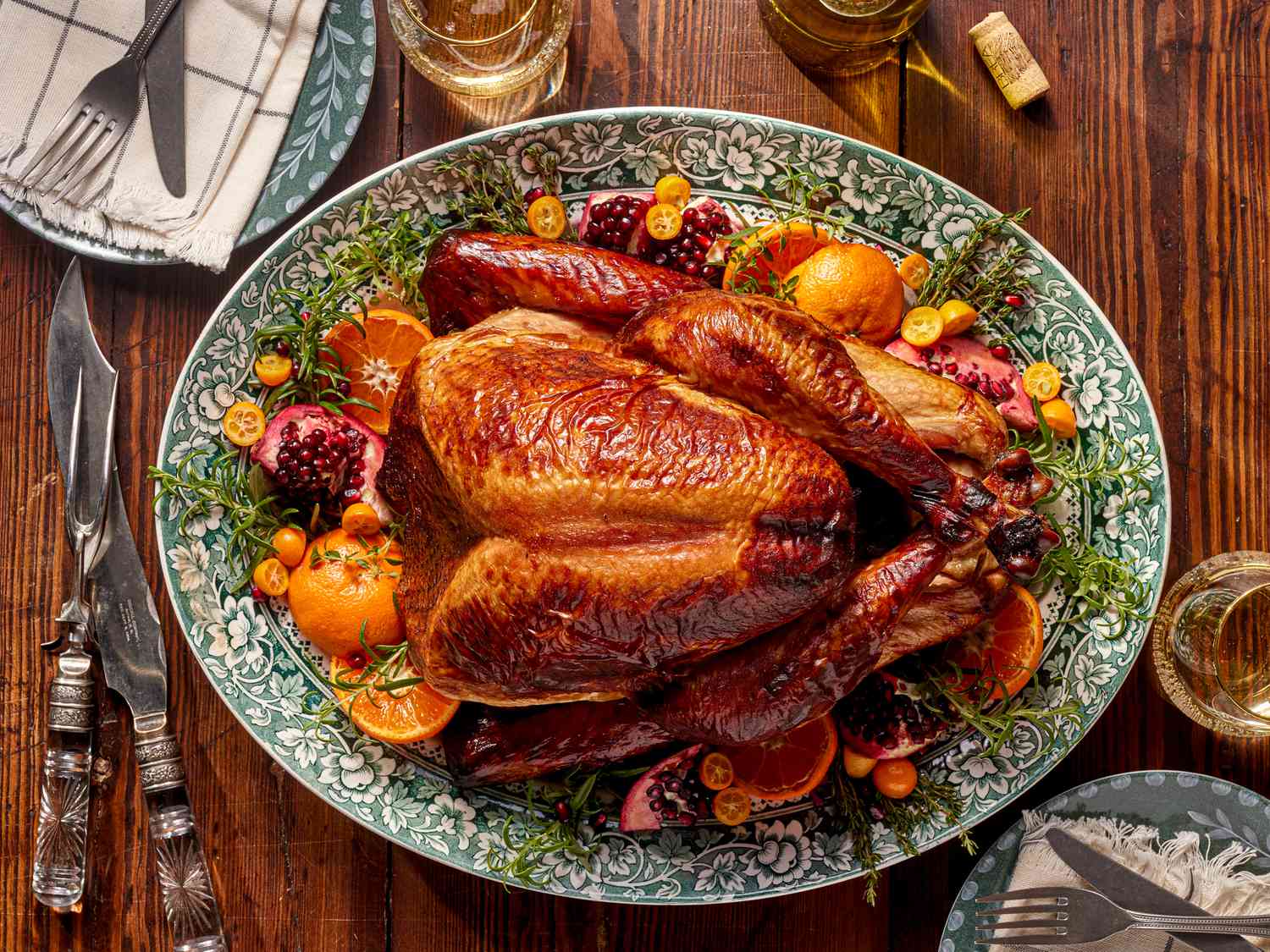 Honey Brined Smoked Turkey