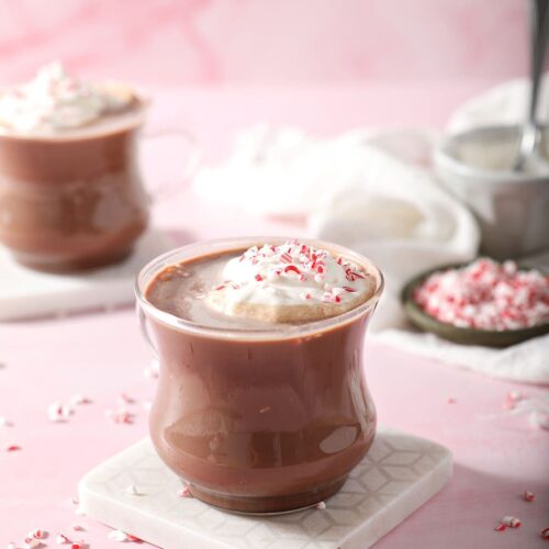 Hot Chocolate with Peppermint Schnapps Recipe