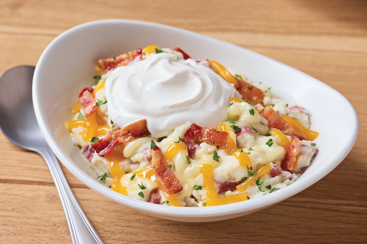 Loaded Garlic Mashed Potatoes Recipe