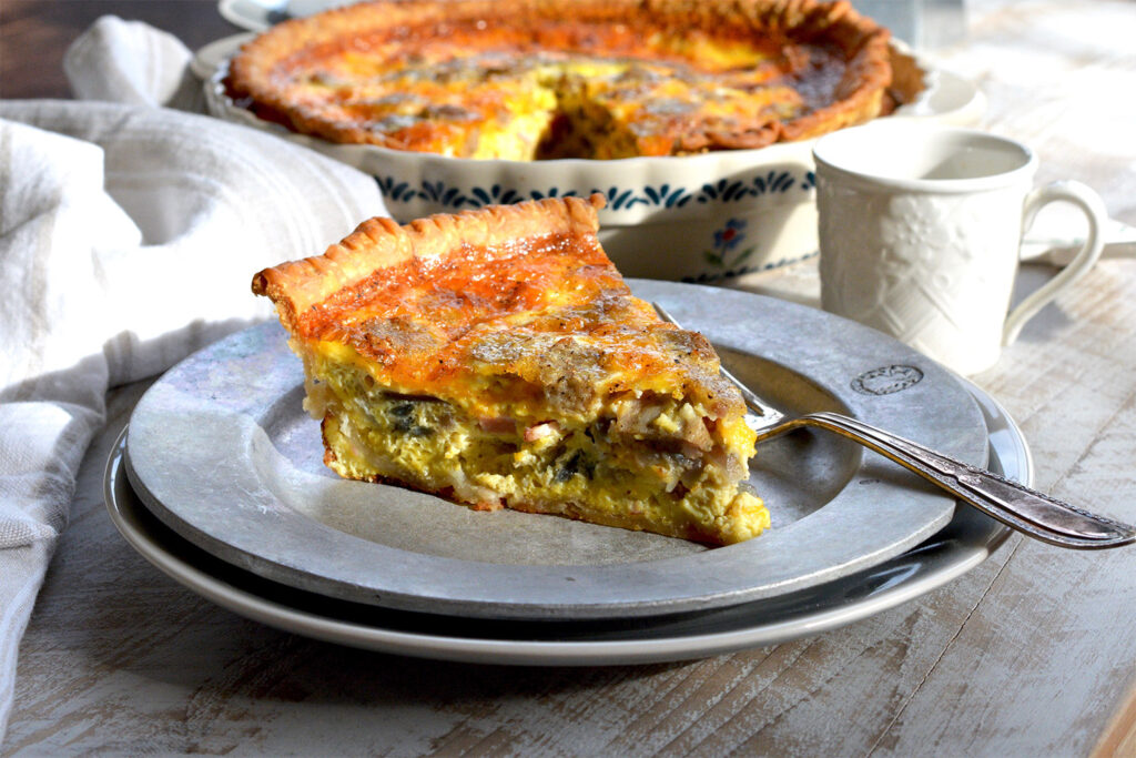 Meat Lover's Quiche Recipe