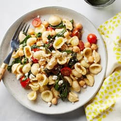 Pasta Salad with Ricotta Salata and Broccolini Recipe