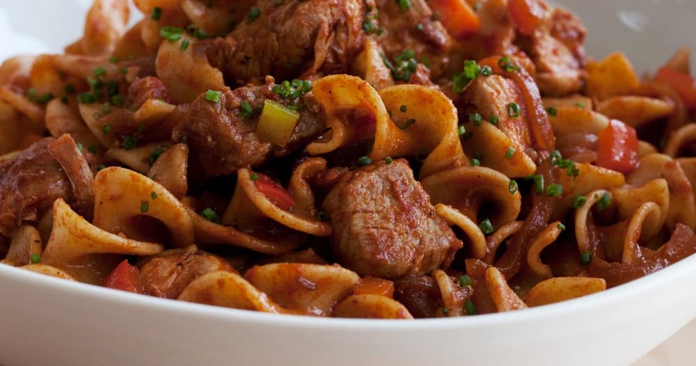 Quick Pork Goulash Recipe