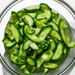 Sweet Chile Cucumber Pickles Recipe