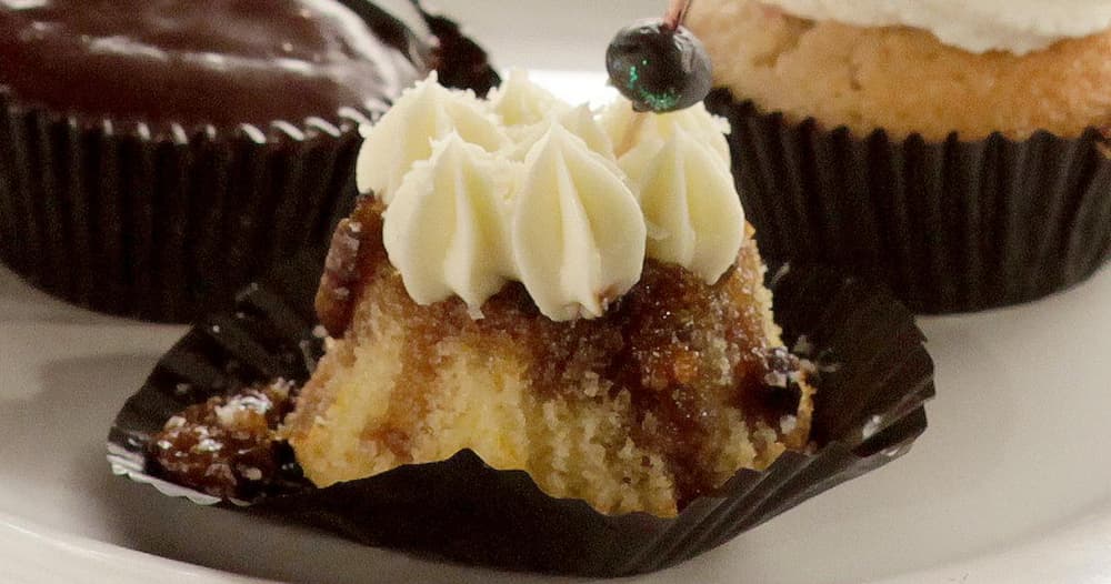Tall, Dark, and Handsome Chocolate Hazelnut Cupcakes Recipe