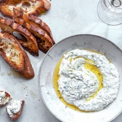 Whipped Ricotta with Olive Oil and Rosemary Recipe