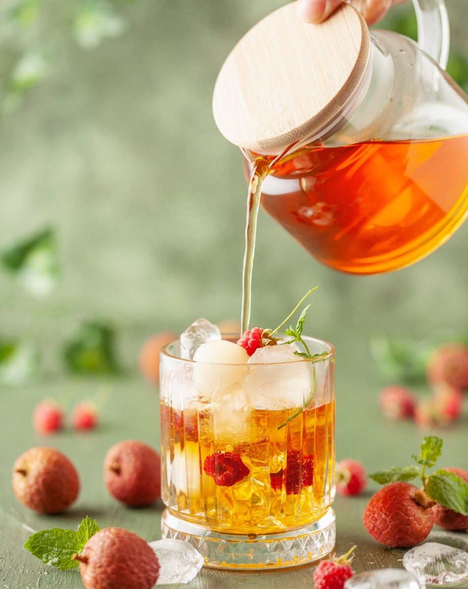Black Tea-Lychee Granite Recipe