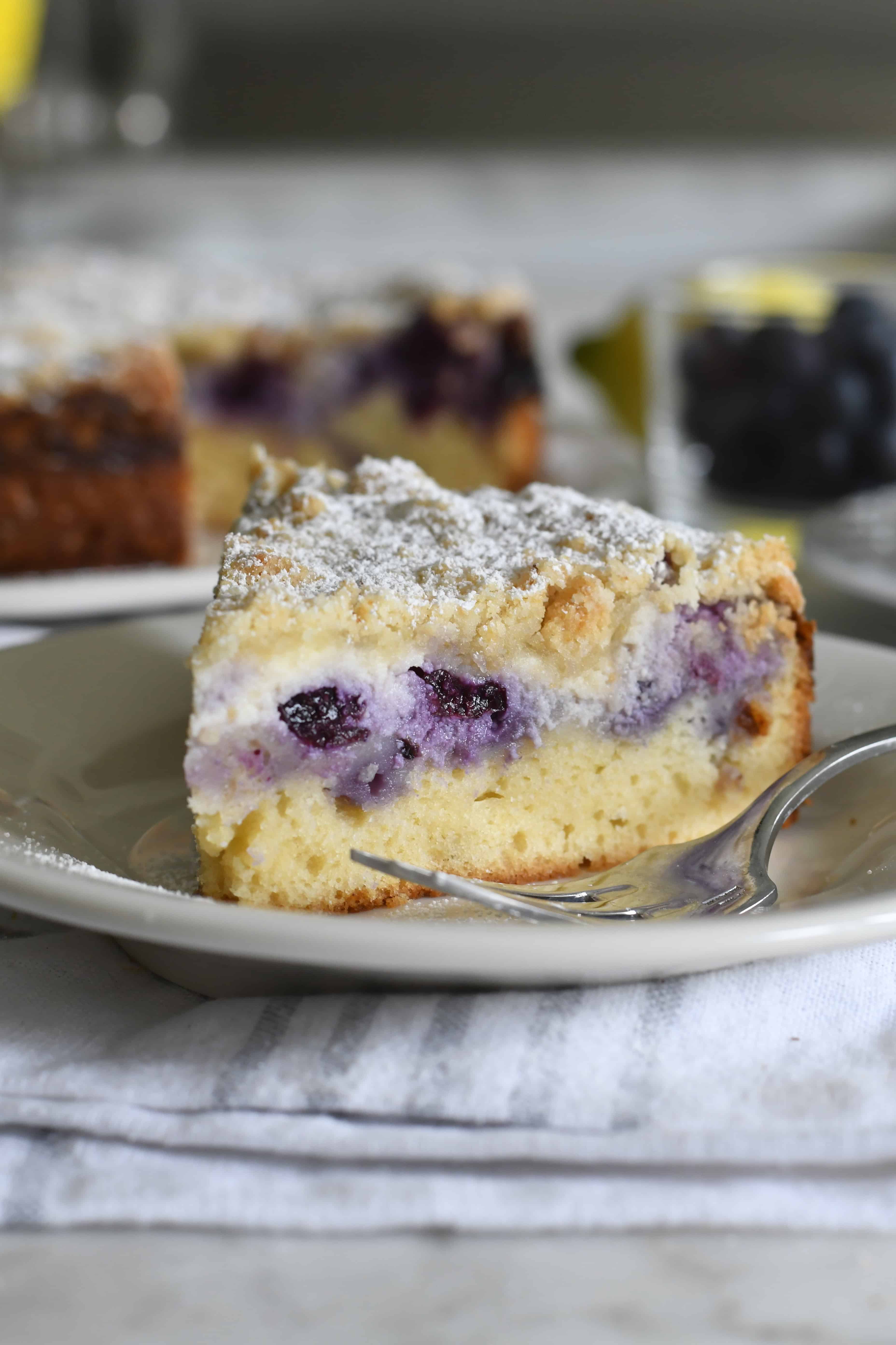 Blueberry-Ricotta Crumb Cake Recipe