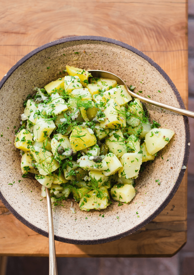 Herb and Vinegar Potato Salad Recipe