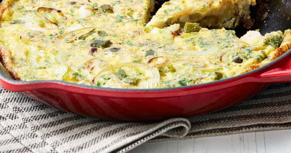 Low Country Shrimp Frittata Recipe