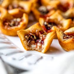 Melted Brie and Apricot Petite Croissants Recipe