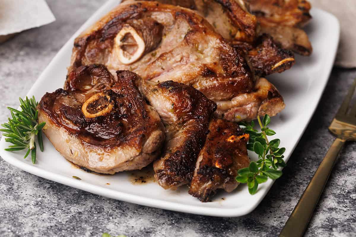 Pan-Seared Lamb Shoulder Chops Recipe