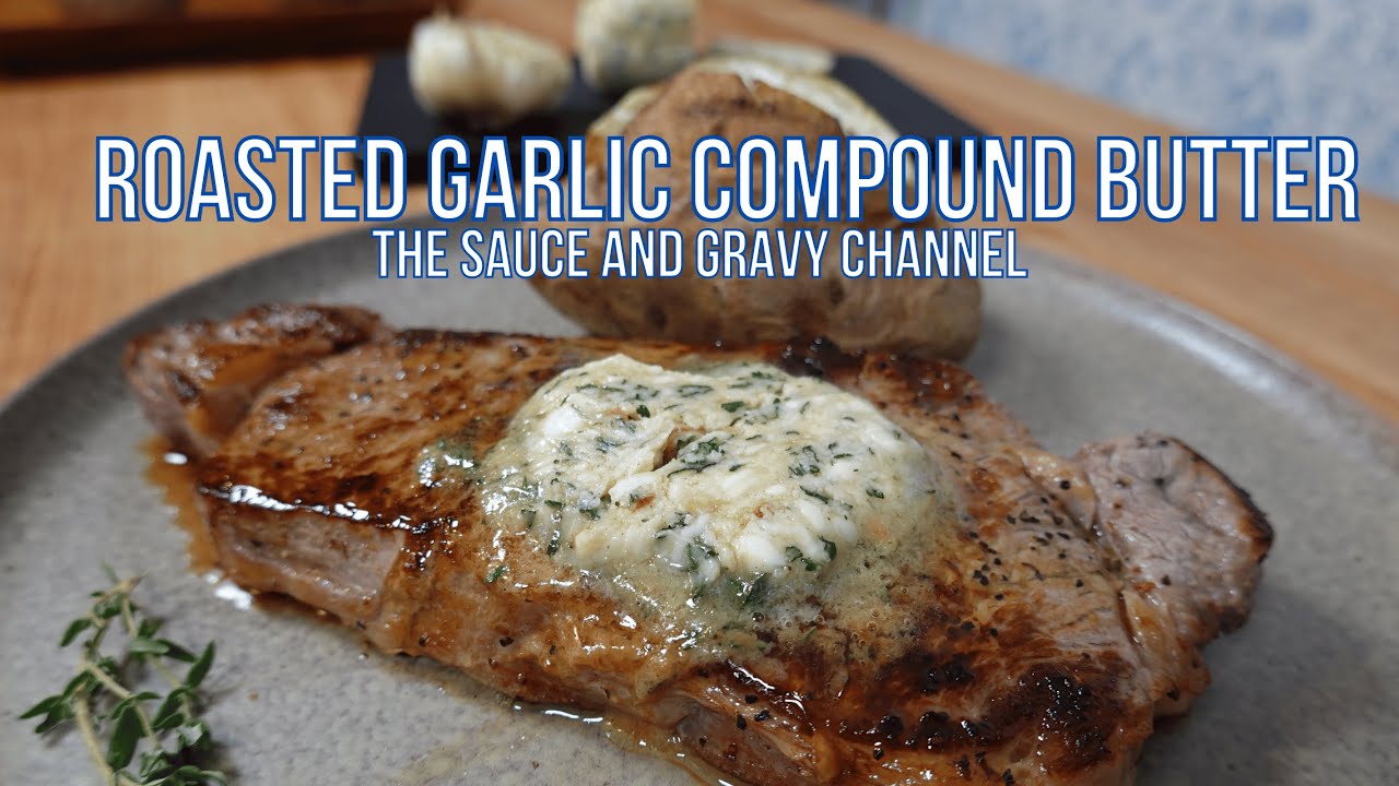 Roasted Garlic Thyme Butter Recipe
