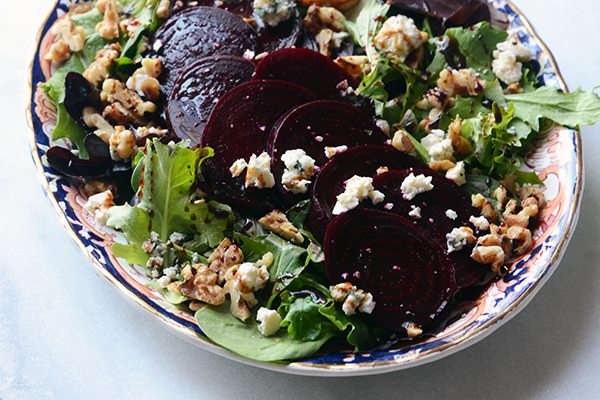 Slow Roasted Beet Salad with Blue Cheese Recipe