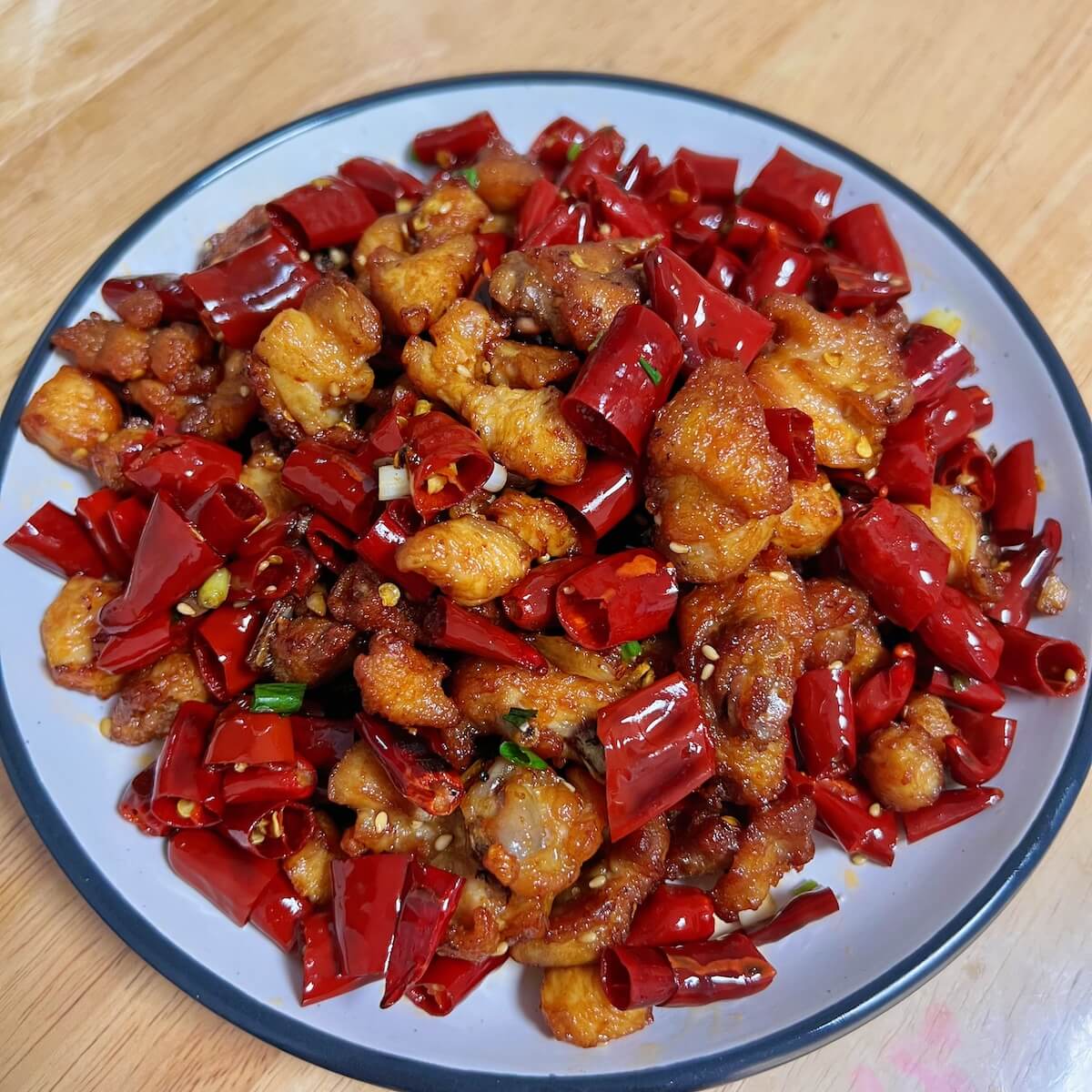 Sweet and Hot Pepper Chicken, Asian-Style Recipe