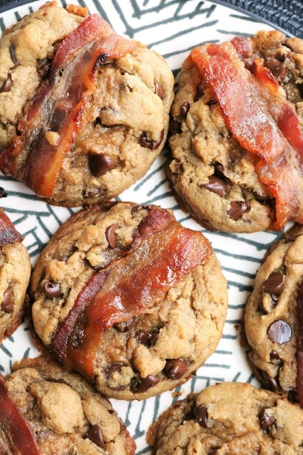 The Elvis: Peanut Butter, Banana and Bacon Chocolate Chip Cookies Recipe