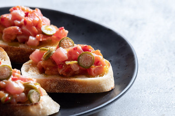 Tuna Caper Crostini Recipe