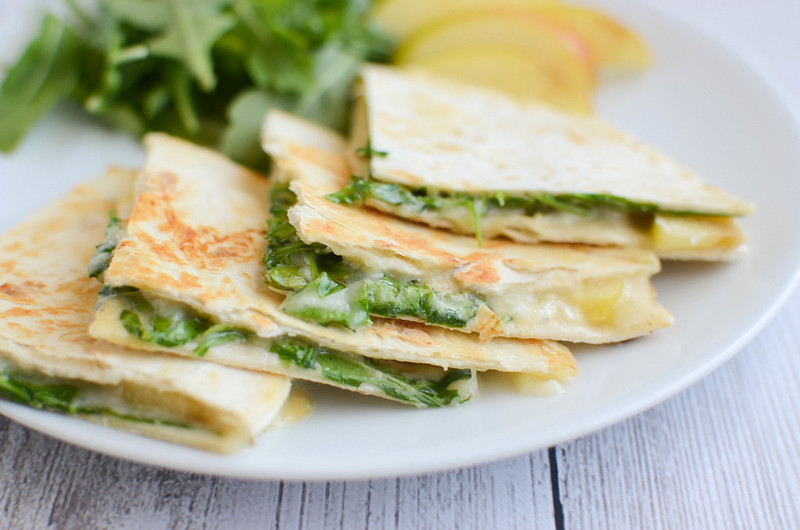 Apple and Brie Quesadillas Recipe