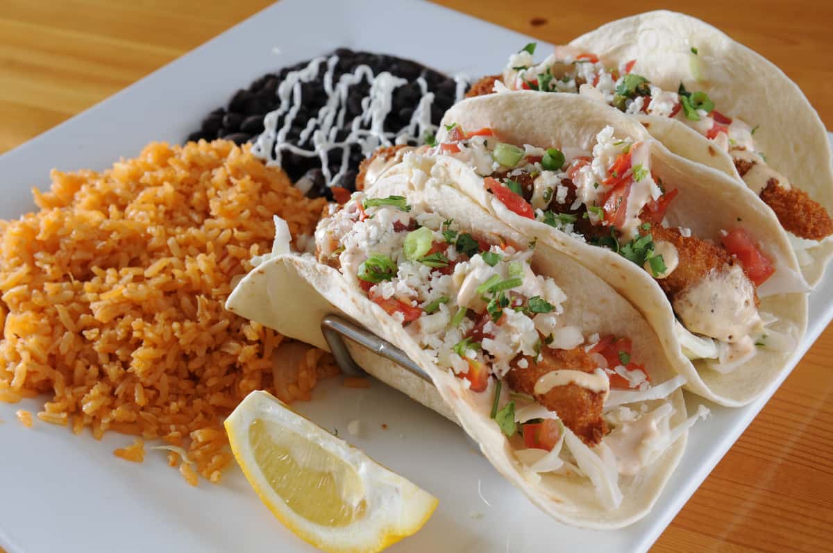 Baja Fish Taco Plate Recipe