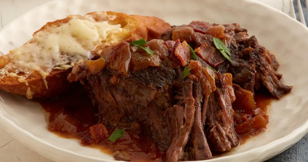 Beer and Onion Pot Roast Recipe