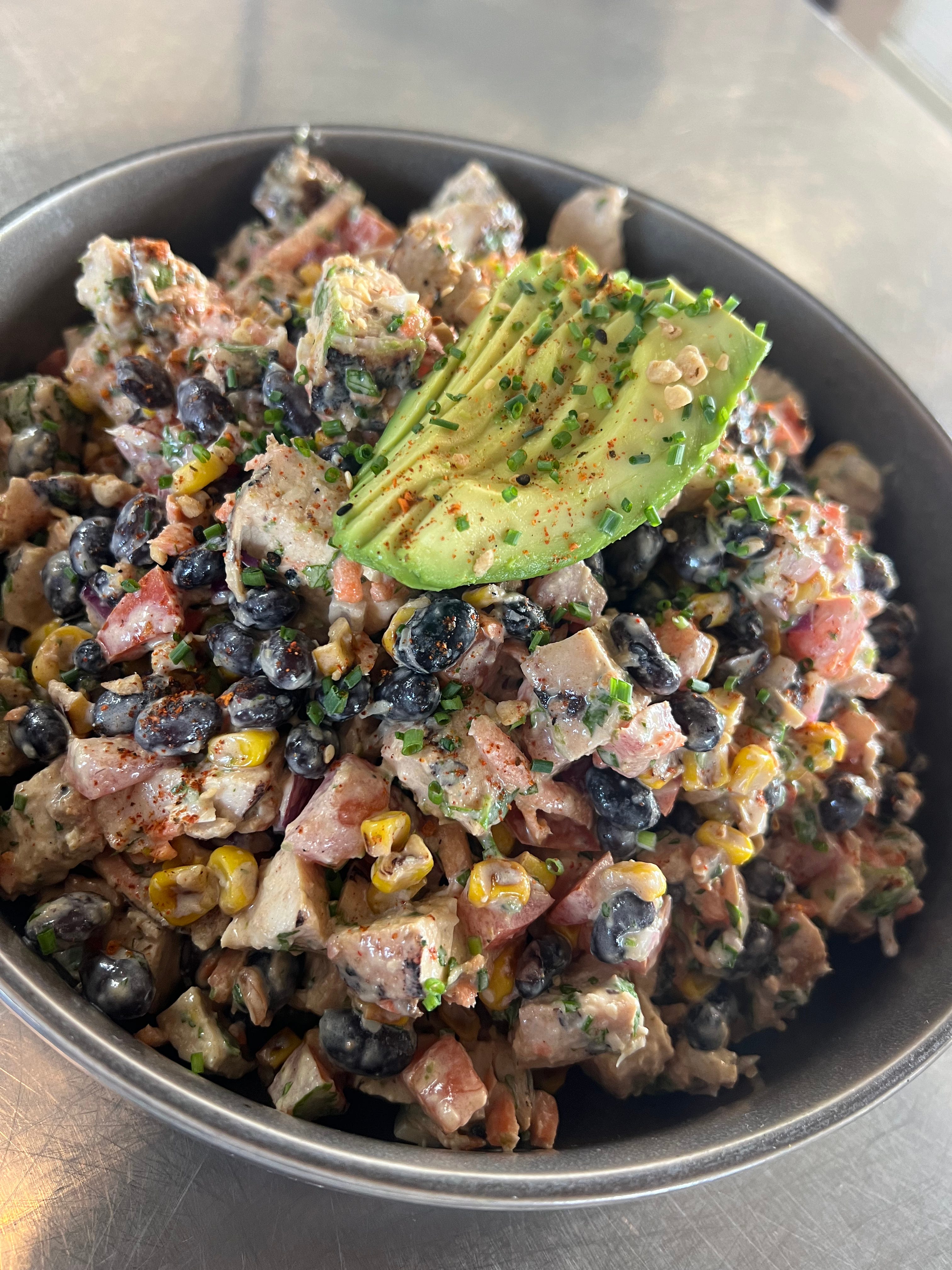 Black Bean Chicken Bowl with Citrus Vinaigrette Recipe