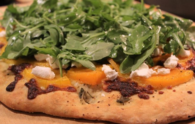 Butternut Squash and Arugula Pizza Recipe