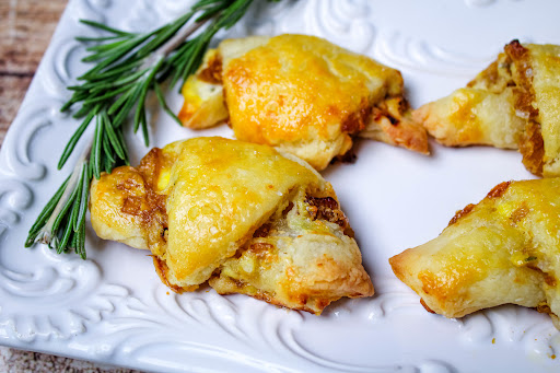 Caramelized Onion Cheddar Rugelach Recipe