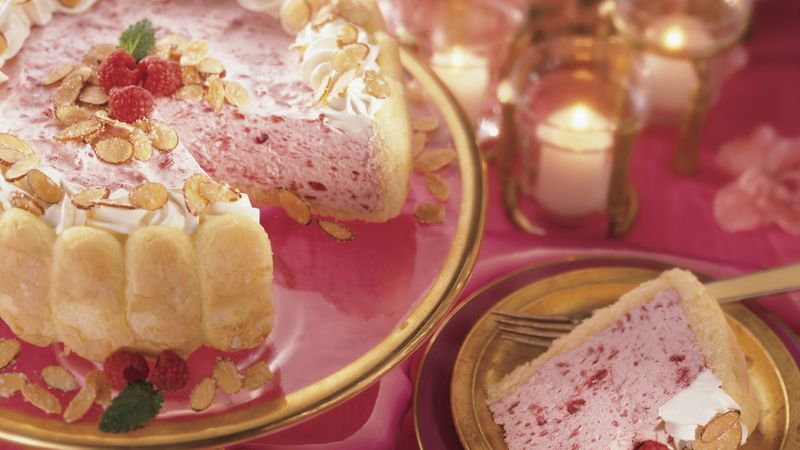 Charlotte Russe with Raspberries Recipe