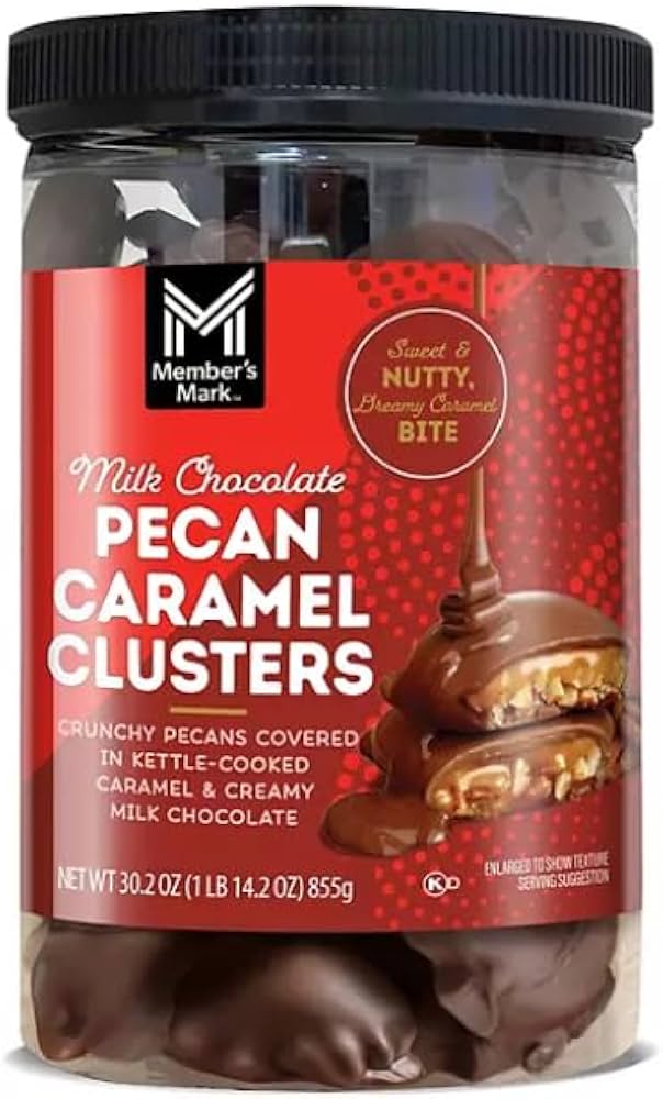 Chocolate Pecan Caramel Clusters Recipe