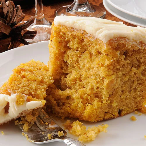Cissy's Spiced Pumpkin Cake with Cream Cheese Frosting Recipe