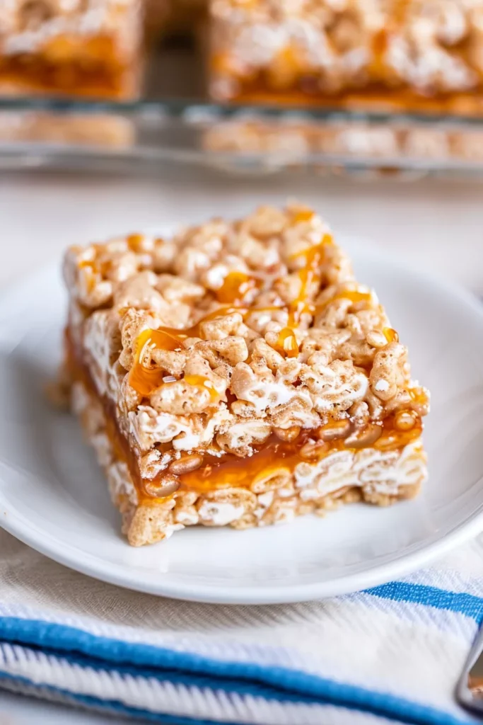 Dulce de Leche Cereal Treats Recipe