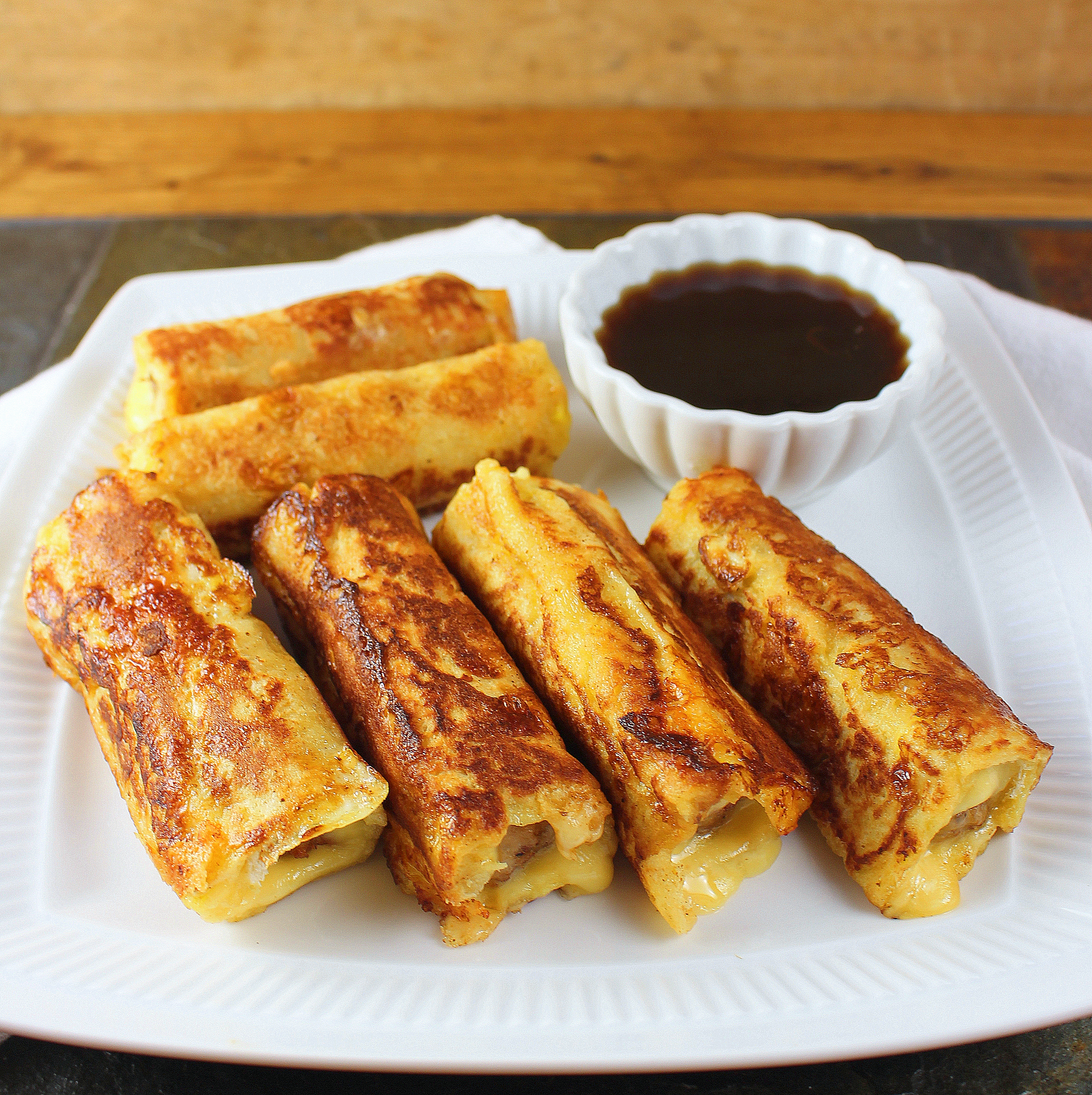 French Toast Roll-Ups Recipe