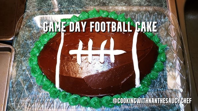 Game Day Chocolate Football Cake Recipe : Recipe Iseasy Kitchen : Recipe Iseasy Recipe