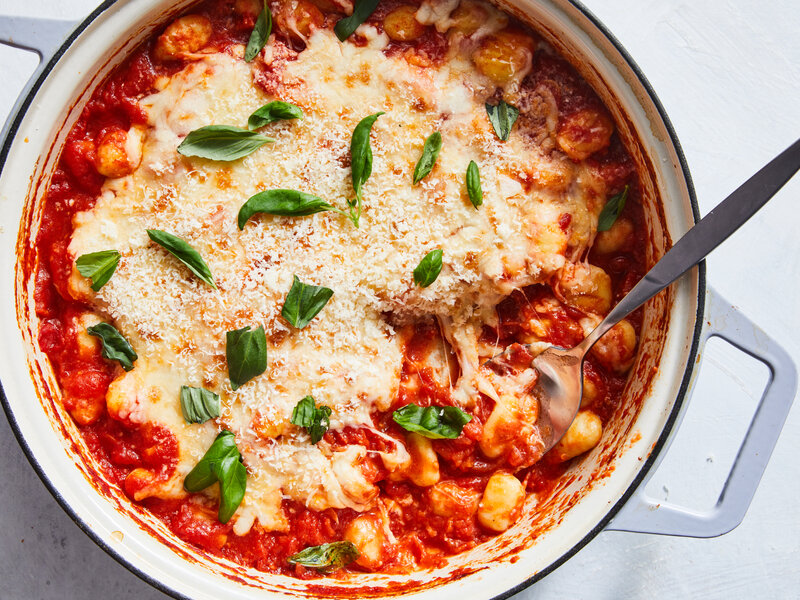 Gnocchi with Spicy Tomato Sauce Recipe