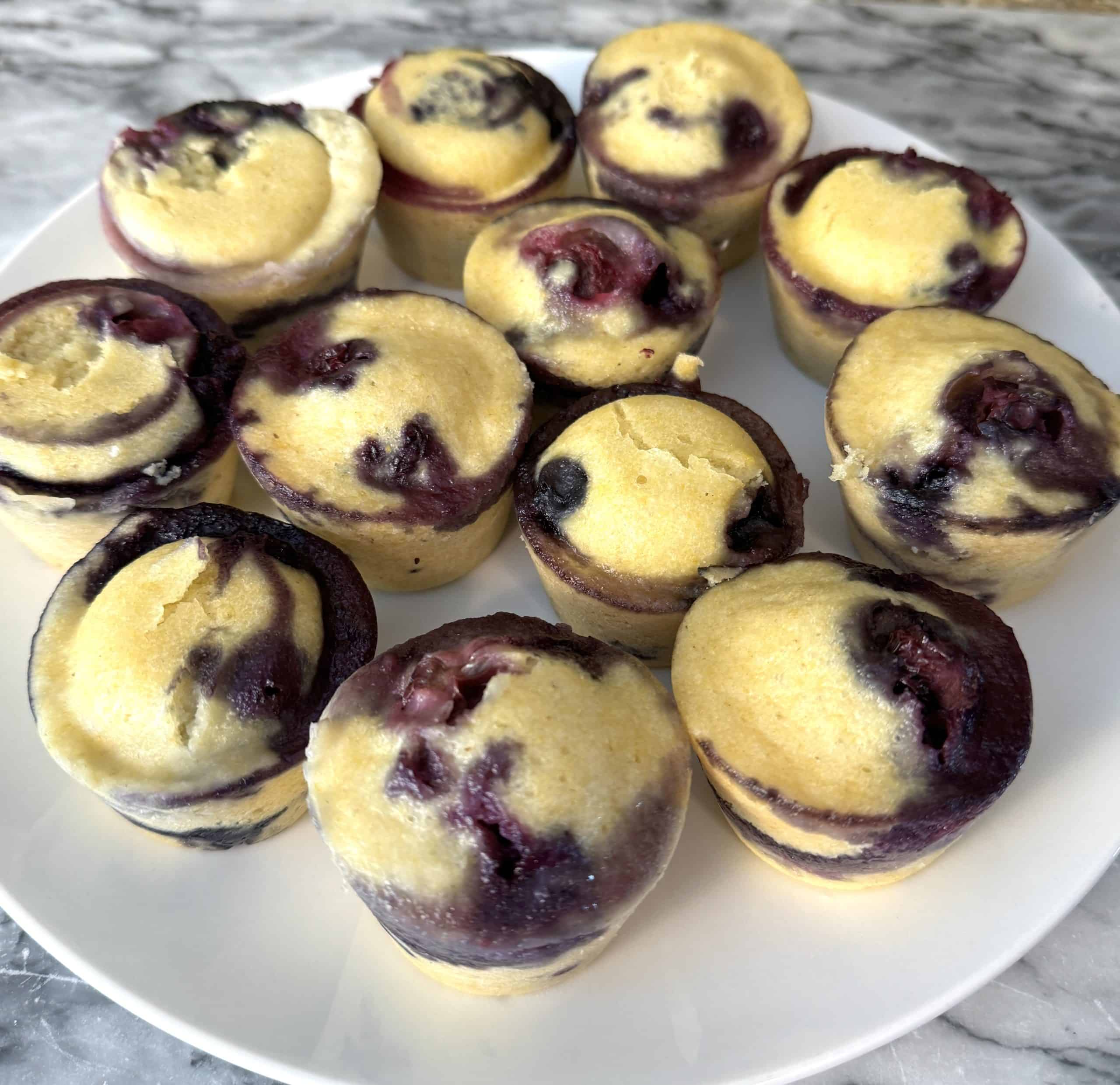 Instant Pot Blueberry Corn Muffin Bites Recipe