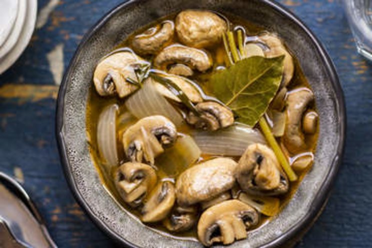 Mushrooms a la Greque Recipe