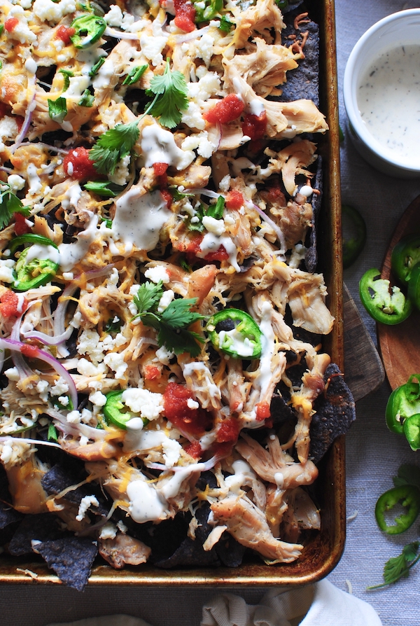 Slow Cooker Ranch Chicken Nachos Recipe