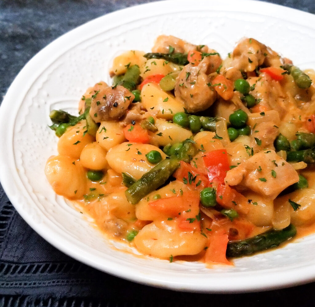 Spicy Chicken Gnocchi Recipe