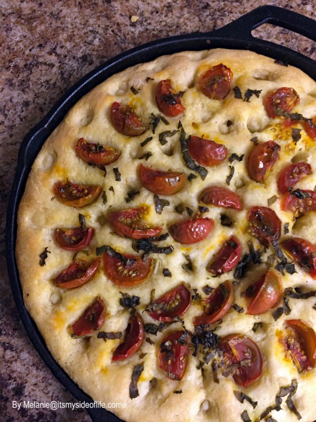Tomato-Basil Focaccia Bread Recipe