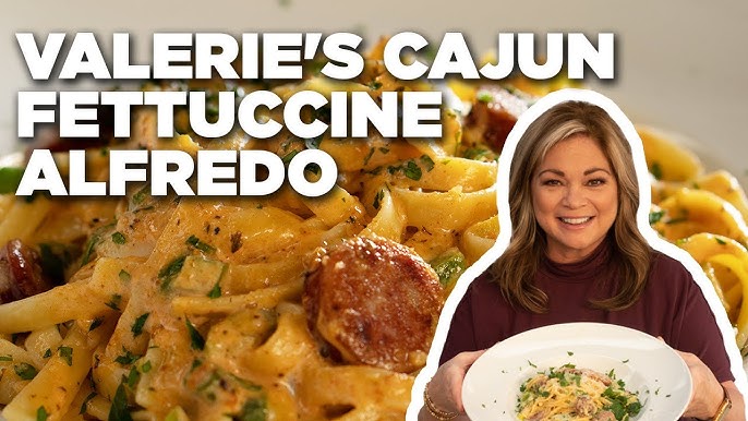 Cajun Fettuccine Alfredo with Andouille Recipe