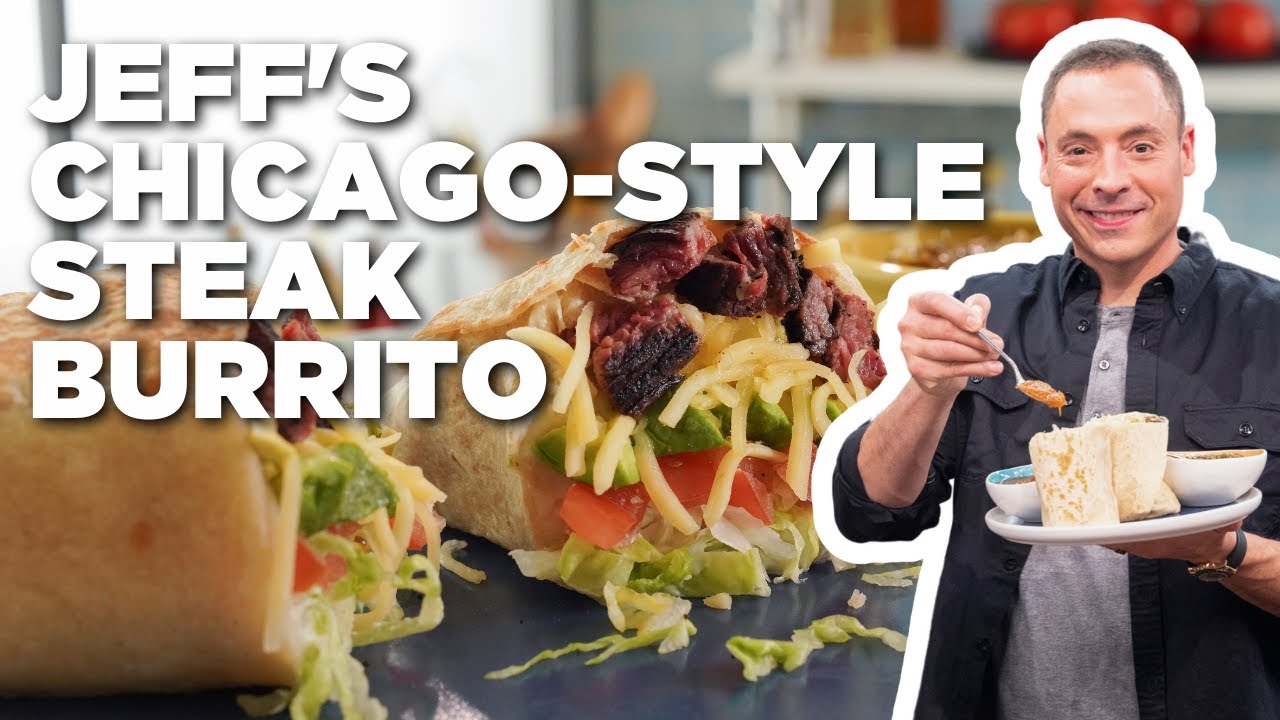 Chicago-Style Steak Burrito Recipe