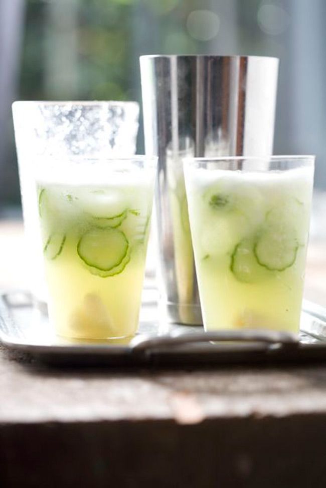 Cucumber Lychee Sake Recipe