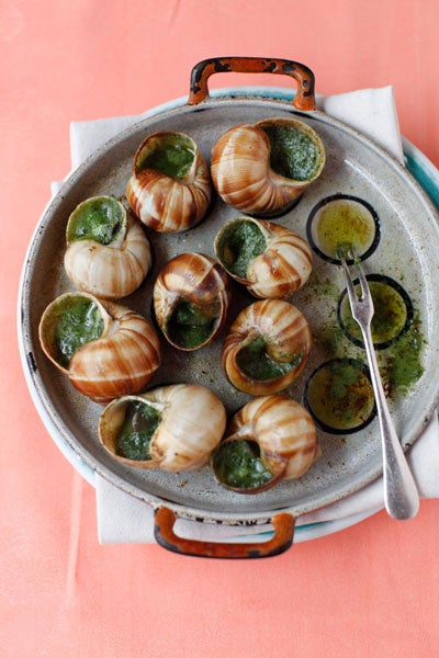 Escargot, in the Shell with Herb Butter Recipe