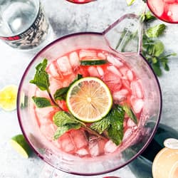 Frozen Watermelon Pops with Dipping Prosecco Recipe